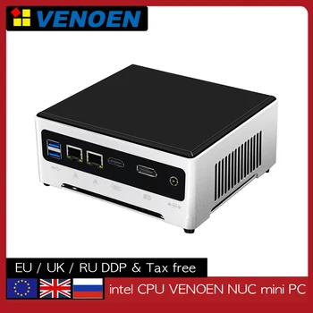 10. Gen Intel Core i7 10750H i9 10880H 9880H DDR4 M. 2 NVME 6*USB HDMI DP 4k Tenký Klient Micro Mini PC Windows 10 Pro Linux WiFi