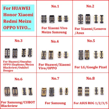 10pcs FPC Konektor Batérie Na Palube Pre HUAWEI Honor Xiao Redmi Meizu OPPO VIVO Lenovo, Samsung, Sony ASUS LG Pixel Clip Držiak