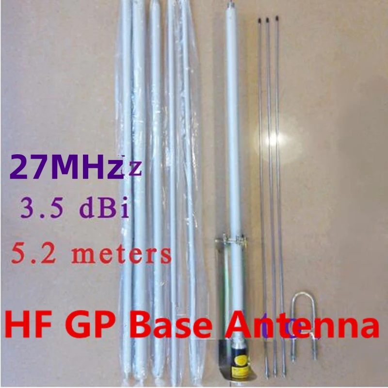 Dlhé Dĺžky CB base sataion antény cb GP krátke vlny antény 27M UHF žena HF bič leteckých