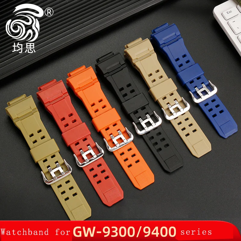 Pre G-SHOCK série mačka svetlo živice watchband GW-9400J-1B silikónové hodinky remienok GW-9300GB upravené replaceme náramok Motýľ