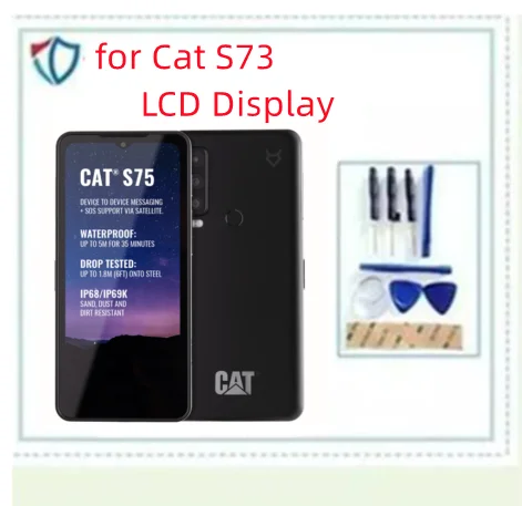 pre Mačky S73 LCD Displej Screen Dotknite sa položky Digitalizátorom. Montáž Náhradných Dielov