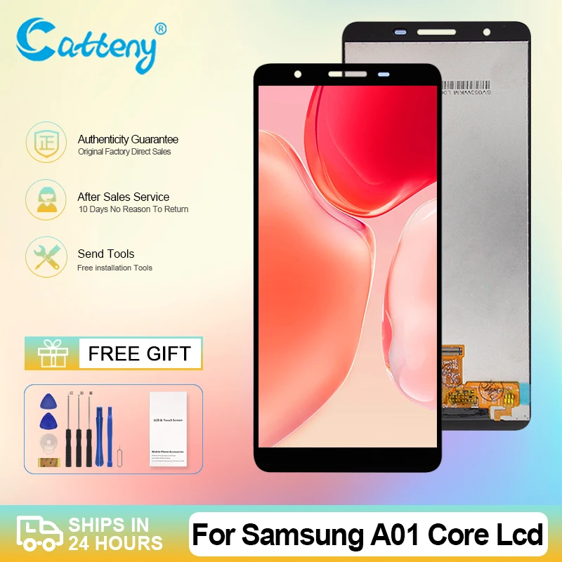 Veľkoobchod 5.3 Palcový Samsung Galaxy A013 lcd A01 Core Displej Dotykový Panel Obrazovky Digitalizátorom. Montáž Doprava Zadarmo S Nástrojmi