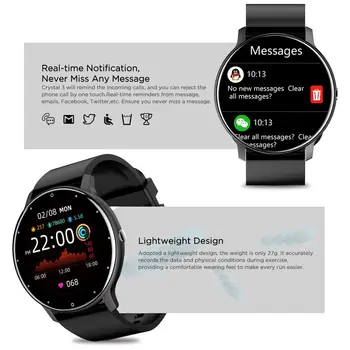 2023 Nové Inteligentné Hodinky Mužov plne Dotykový Displej Šport Fitness Hodinky, Vodotesný IP67 Bluetooth Pre Android ios smartwatch Muži+box