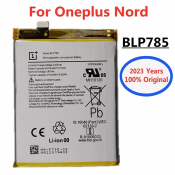 2023 Rokov 100% Originálne Kvalitné BLP785 4115mAh Náhradné Batérie Pre OnePlus Jeden Plus Nord Inteligentného mobilného Telefónu, Batérie