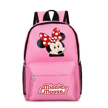 27X13X39 CM Disney princezná Mickey mouse autá Steh primárne taška školy nepremokavé deti batoh Cartoon Minnie taška na rameno