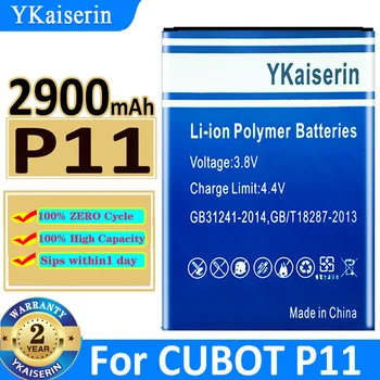 2900mah YKaiserin Batérie Pre CUBOT P11 Vysokou Kapacitou Bateria + Trať Č.