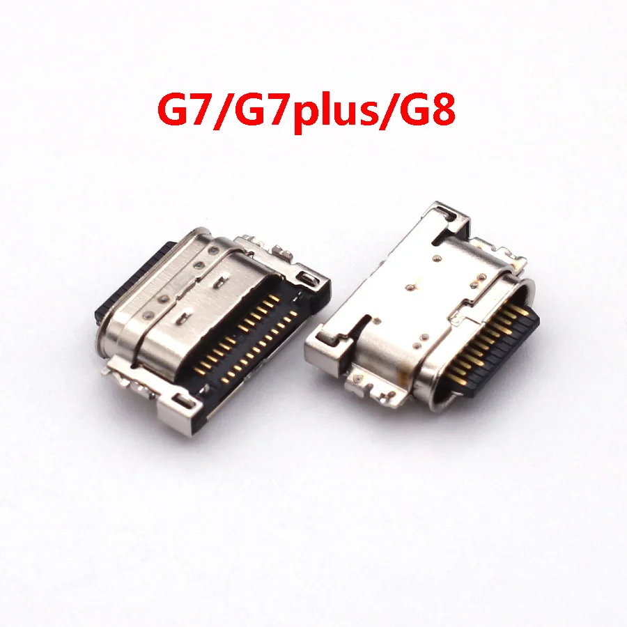 10pcs Typ C Nabíjanie pomocou pripojenia USB Nabíjanie Port Dock Zásuvka Konektor Pre Motorola Moto G7 G8 G9 Plus Hrať Power