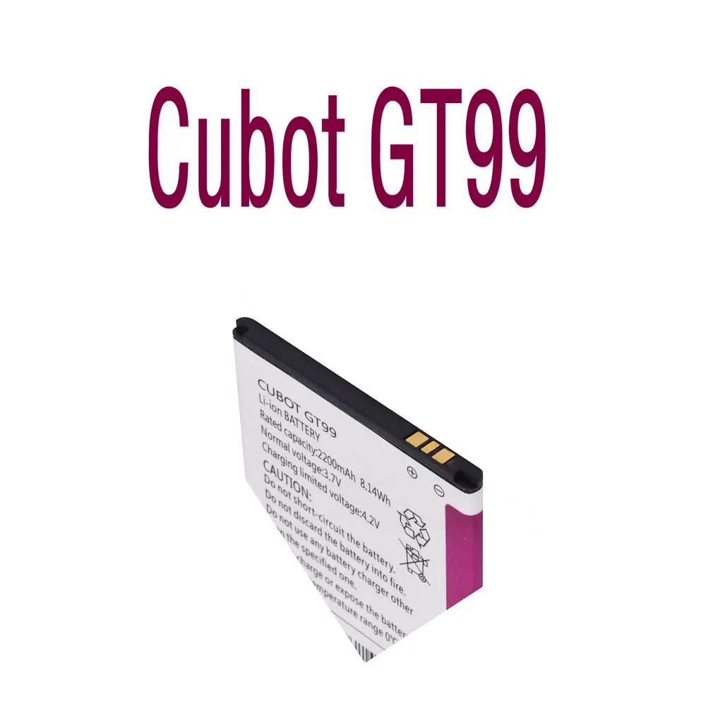 2200mAh gt99 batérie veľkosti Náhradné Batérie Pre Cubot GT99 P5 mobilný telefón