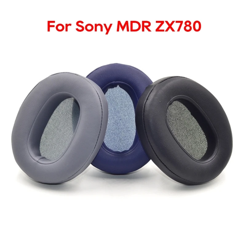 Kvalifikovaný Uší Ucho Vankúš pre MDR-ZX780 Headset Earpad Rukávy Mušle Dropship