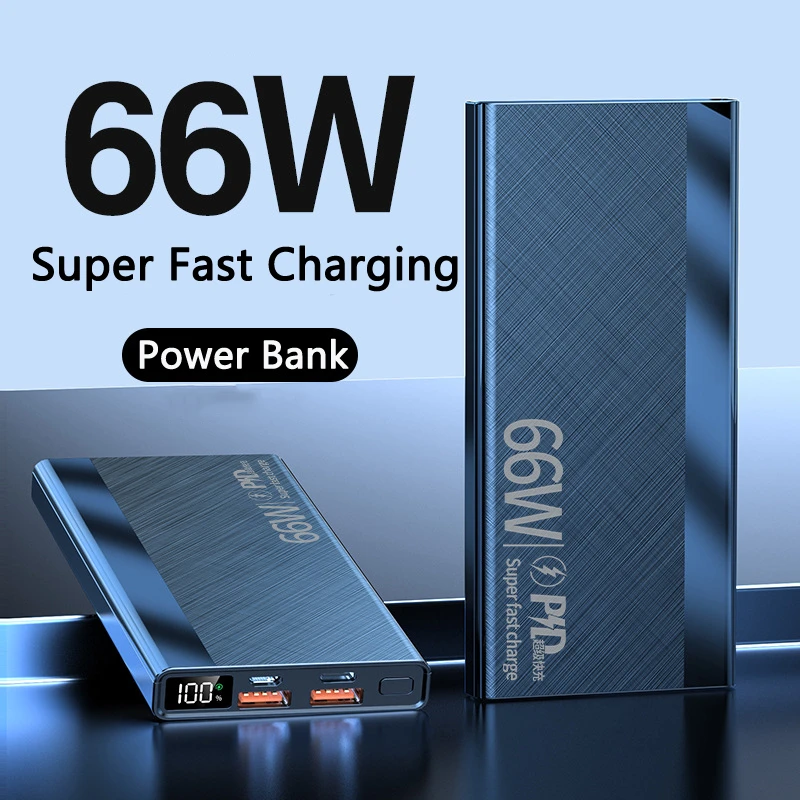 Power Bank 30000mAh Externú Batériu 66W Rýchle Nabíjanie Powerbank pre iPhone Xiao Huawei Samsung Prenosné Nabíjačky, Náhradné Batérie