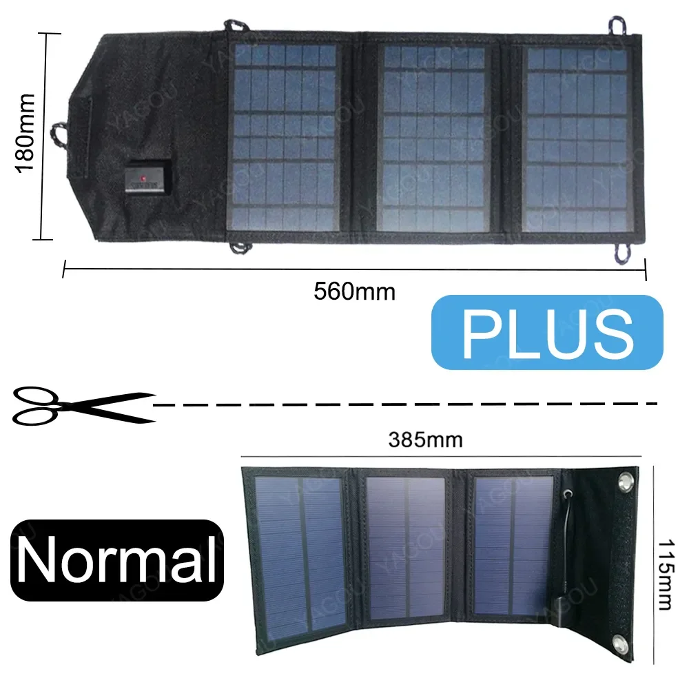Skladací Solárny Panel, Nabíjačky, 120W Plus Veľkosť Solárneho Doska 5V USB Bezpečné Nabíjať mobilné Solárna Nabíjačka Telefónu pre Domáce Outdoor Camping