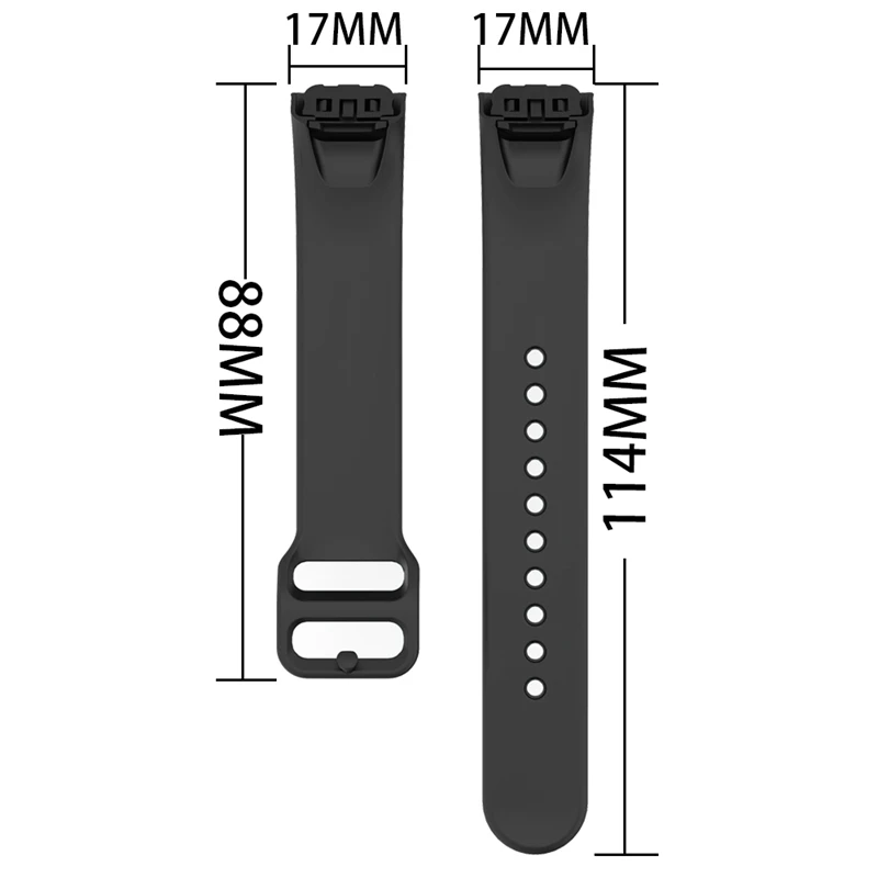 Šport Watchband Popruh Pre Samsung Galaxy Fit SM-R370 Sledovať Kapela Mäkké Silikónové Nahradenie Pásma Popruh Pre Samsung Galaxy Fit SM-
