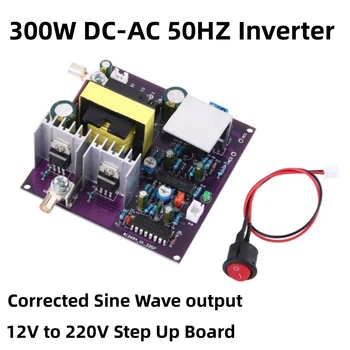 300W Opravené Sínusová Vlna Výstup DC-AC Inverter 12V Na 220V Invertor Napájanie Skladovanie Energie DC-AC Boost Converter Modul