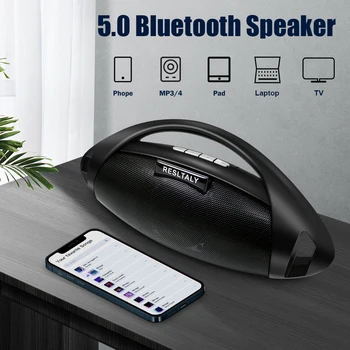 30W 2600mah Bluetooth Reproduktory 5.0 Priestorový Zvuk Rýchlu Nabíjačku Prenosné Rukoväte Dizajn 7 Core Tholoies Vonku Reproduktor