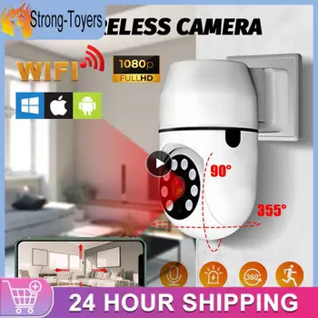 360-Stupňový Otočný Bezdrôtová Kamera 1080p obojsmerný Komunikačný Domov Surveillance Camera Infračervené Nočné Dual-light Verzia