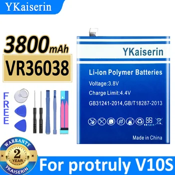 3800mAh YKaiserin Batérie VR36038 Pre protruly V10S Mobilného Telefónu, Batérie