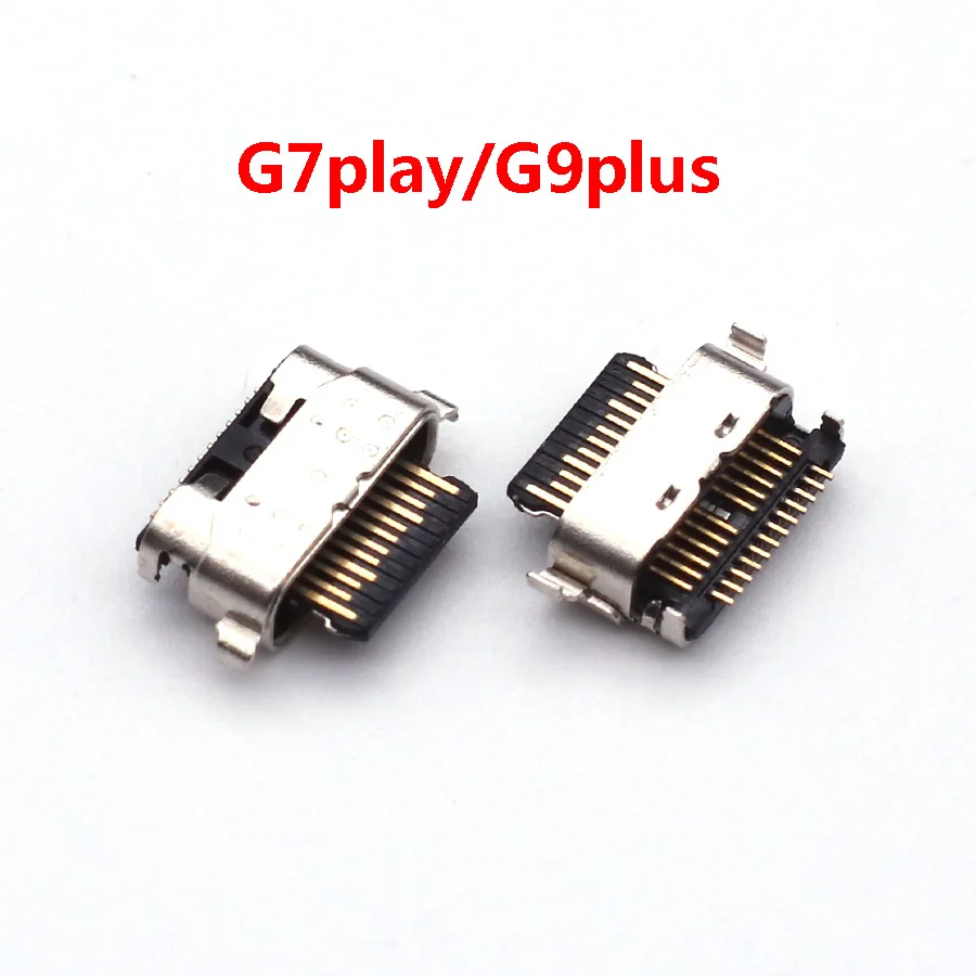 10pcs Typ C Nabíjanie pomocou pripojenia USB Nabíjanie Port Dock Zásuvka Konektor Pre Motorola Moto G7 G8 G9 Plus Hrať Power