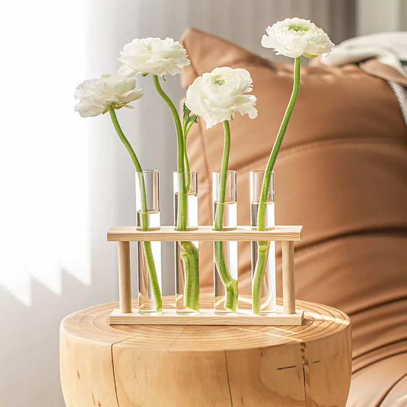 Nordic Sklenené Vázy Kvet Estetické Ikebana Dizajn, Vysoký Hydroponické Váza Transparentné Luxusné Moderné Vasi Domáce Dekorácie WK50VA