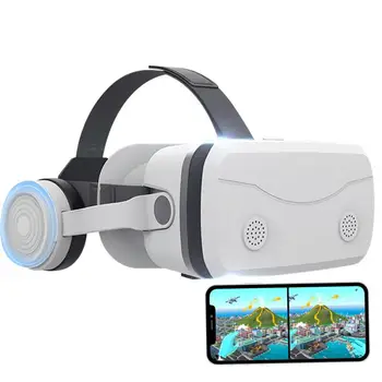 3D HD Nastaviteľné VR Headset All-In-One VR Okuliare Ľahký Virtuálnej Reality Headset Okuliare Kompatibilné S PC, Mobilné Telefóny