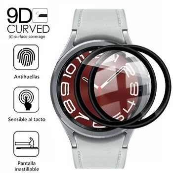 3D Zakrivené Screen Protector Samsung Galaxy Sledovať 6 5 40 mm 44 mm Watch5 Pro 45mm Sledovať 6 Klasické 47mm Ochranný Film Nie Sklo