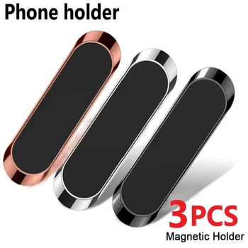 3KS Magnetických Auto Držiaka Telefónu Magnet Mount Mobile Mobilný Telefón Stojan Telefón GPS Podporu Pre iPhone Xiao MI Samsung LG