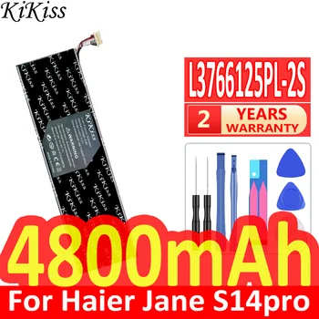 4800mAh KiKiss výkonnú Batériu L3766125PL-2S L3766125PL2S Pre Haier Jane S14pro S14 pro Notebook Batérie