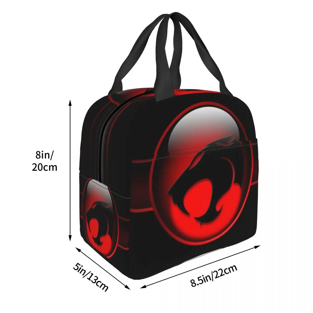 2023 Nové ThunderCats Logo Izolované Obed Tašky Pre Ženy Prenosný Chladič Tepelnej Bento Box Outdoor Camping Cestovné Lunchbag