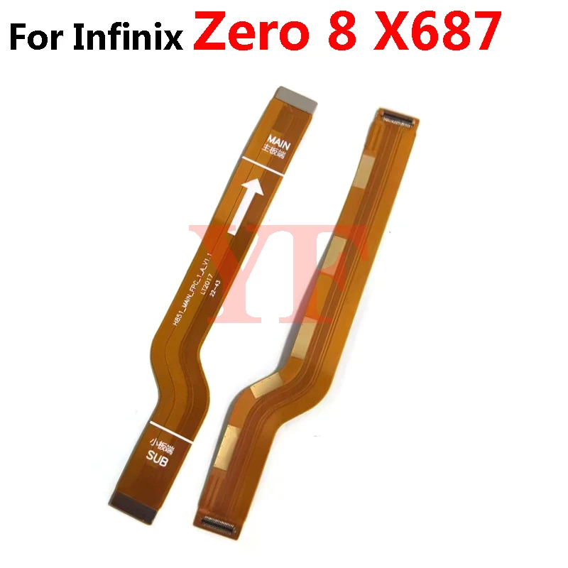 Pre Infinix Nula X Pro Neo 8 X687 X6810 X6811 S4 S5 Pro X660 X652 X626 Hlavnej Dosky LCD Displej Flex Kábel Opravy Dielov