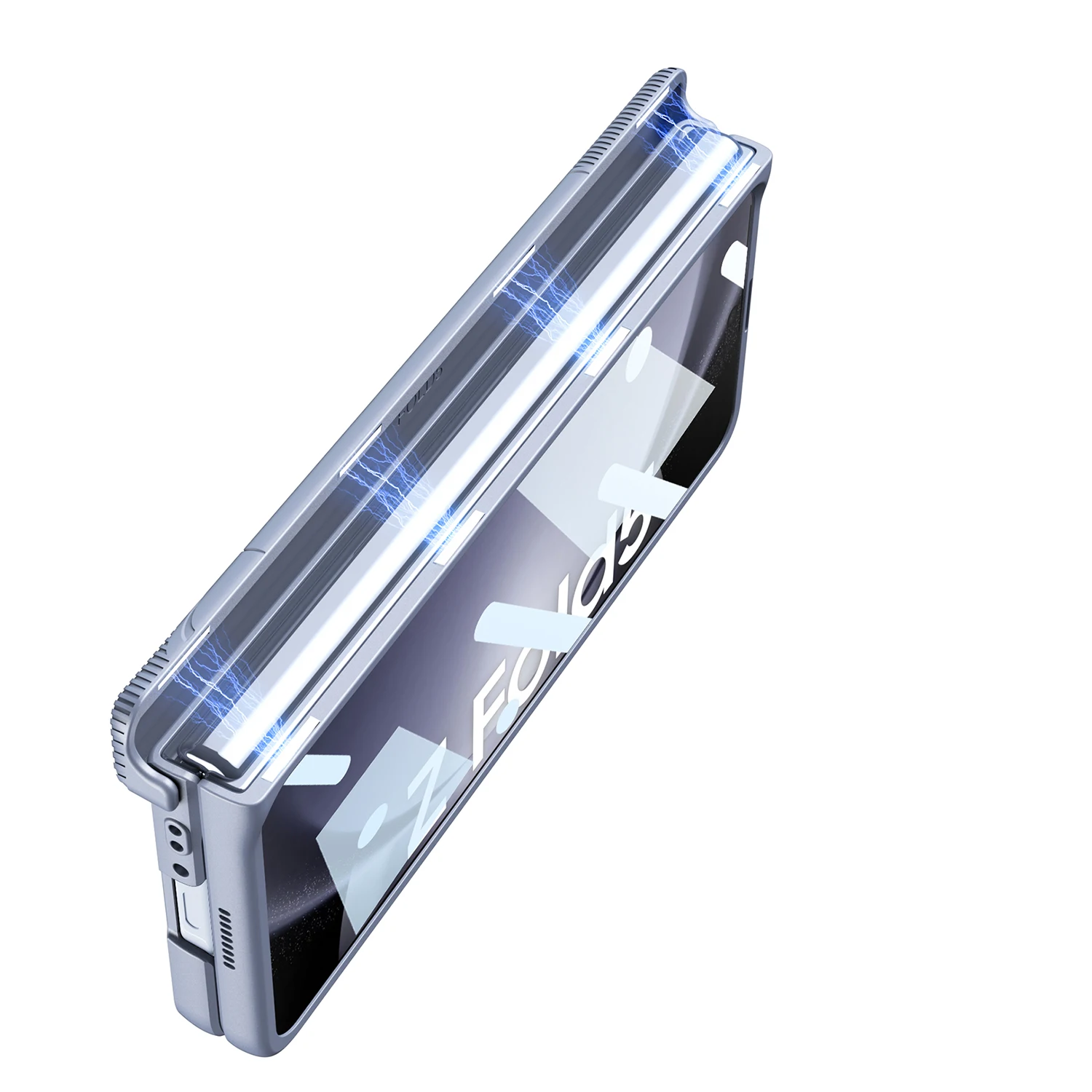 Pre Samsung Galaxy Z 5 Násobne Prípade Ťažké Zbroji Magnetický Záves ochranný Kryt Shockproof s Screen Protector Držiak
