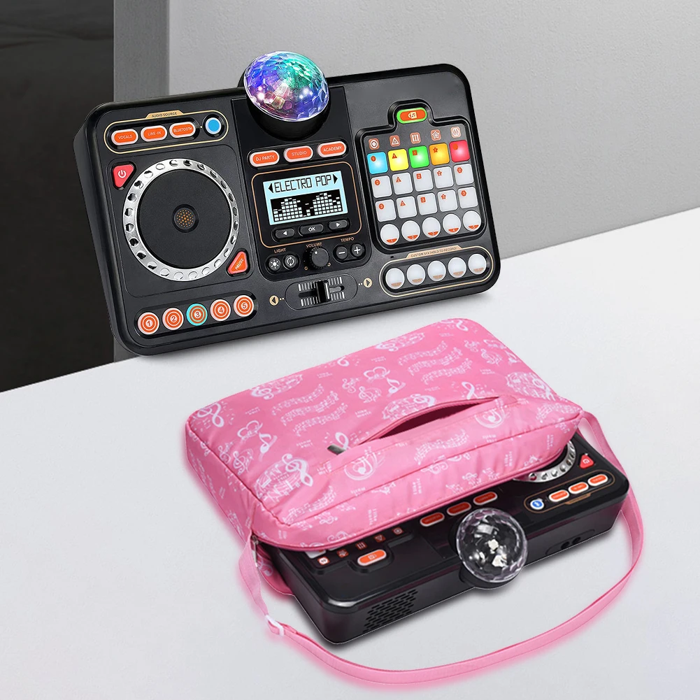 Prenosné DJ Mixer puzdro Anti-kolízie Účtovná Skladovanie Tašky Elektronické Hračky, Príslušenstvo pre VTech KidiStar DJ Mixer