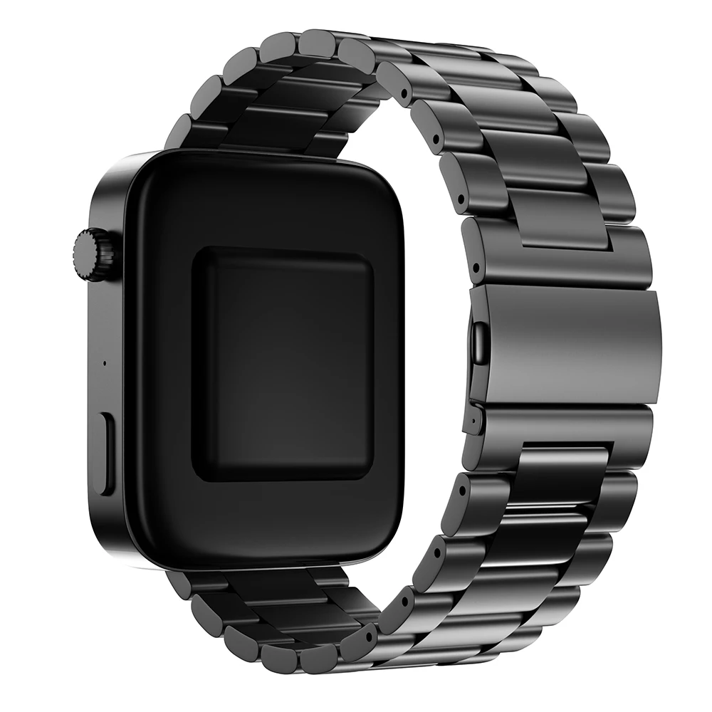 Sledujte Kapela Smartwatch Náramky 18 mm Náramok Náramok Nahradenie Watchband Na Hodinky z Nerezovej Ocele Popruhy