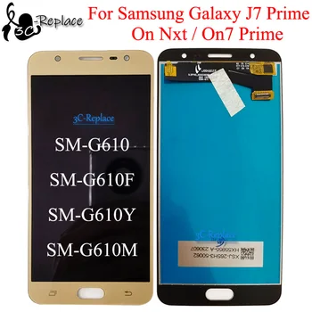 5.5 Palcový Samsung Galaxy J7 Prime Na Nxt On7 Prime G610 G610F G610M G610Y SM-G610F LCD Displej Dotykový Displej Digitalizátorom. Montáž