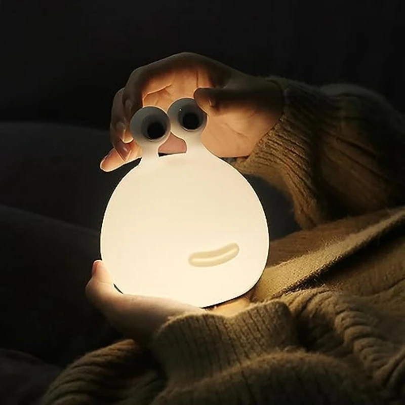 Cartoon Chybu Slimák, Dotknite sa na Ploche USB Zvierat, Nočné Lampy, S Dátového Kábla Jednoduché Použitie