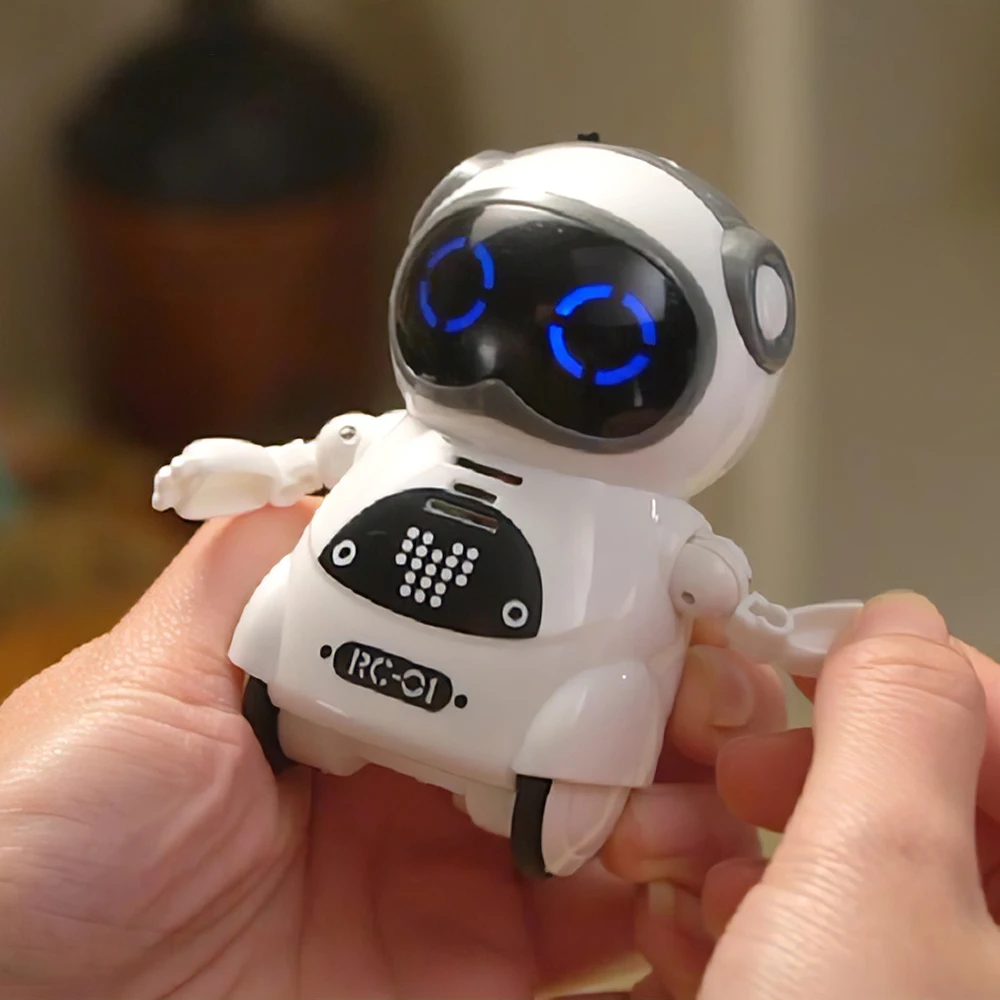 GOOLSKY 939A RC Vrecku Robot Hovorí Interaktívnom Dialógu Rozpoznávanie Hlasu Nahrávať Spev, Tanec Rozprávať Príbeh Mini Robot Hračka