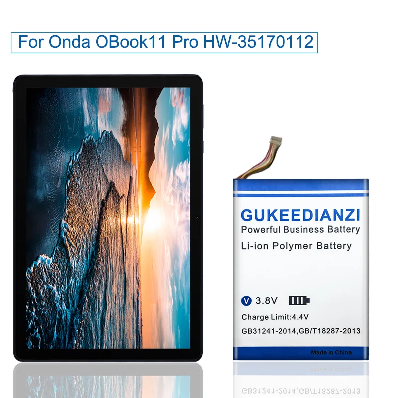 GUKEEDIANZI Náhradné Batérie 35170112 (OBook11 Pro) 5600mAh Pre Onda OBook11 Pro OBook 11 Pro HW-35170112 Notebook Batérie