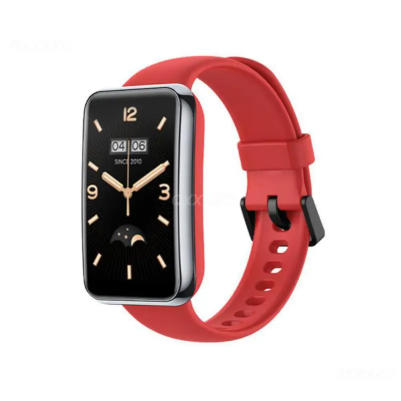 Materiál Tpu Watchband Mäkkosť Zmena Náramky Pre Mi Kapela 7pro Smart Hodinky Remienok Vysoko Kvalitné Silikónové Popruh Silné