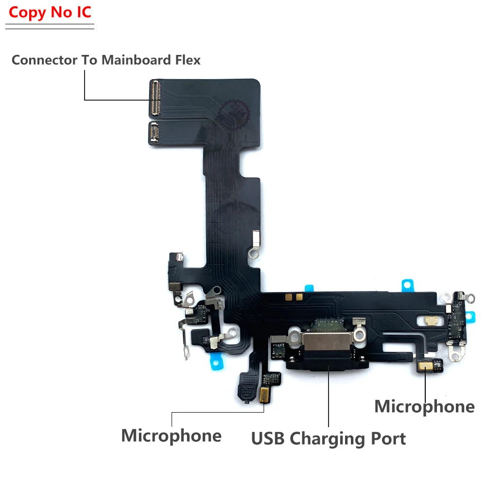 NOVÝ USB Nabíjací Port Zásuvka Rady Dock Flex Kábel Pre iPhone 13 / 13 Pro Telefón Časti S Mikrofón A Slúchadlá Audio Jack
