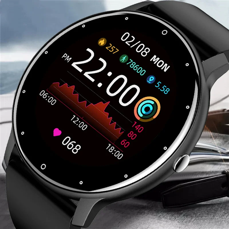 2023 Nové Inteligentné Hodinky Mužov plne Dotykový Displej Šport Fitness Hodinky, Vodotesný IP67 Bluetooth Pre Android ios smartwatch Muži+box