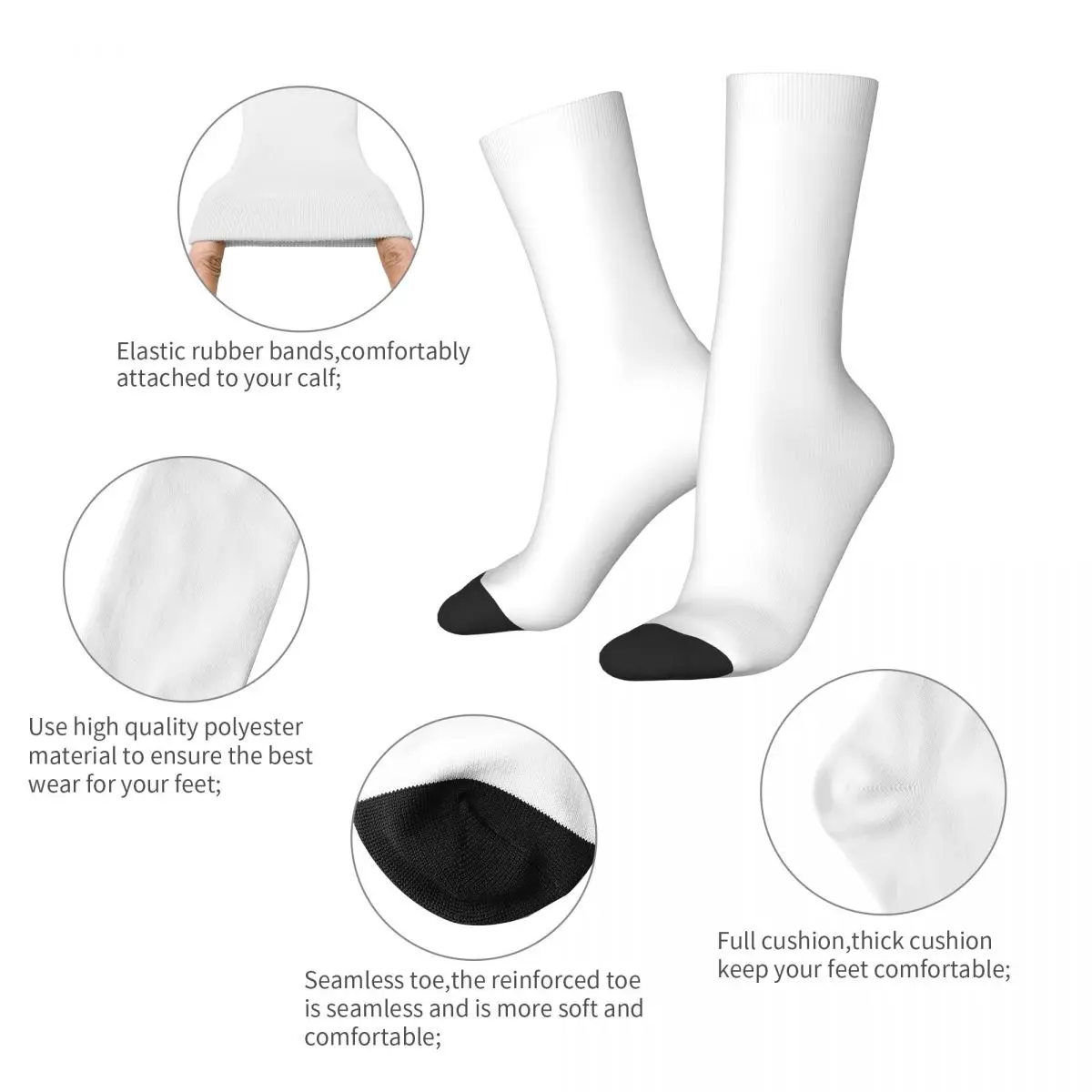 GA Nálepky Pack Ponožky dizajnér ponožky roztomilé ponožky pohybujú pančuchy, športové ponožky pre mužov