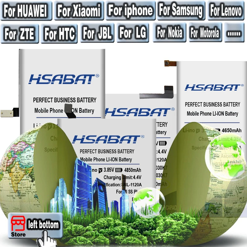 HSABAT 0 Cyklus 5800mAh Batérie pre Cubot H2 Vysoko Kvalitné Mobilné Telefónne Náhradný Akumulátor