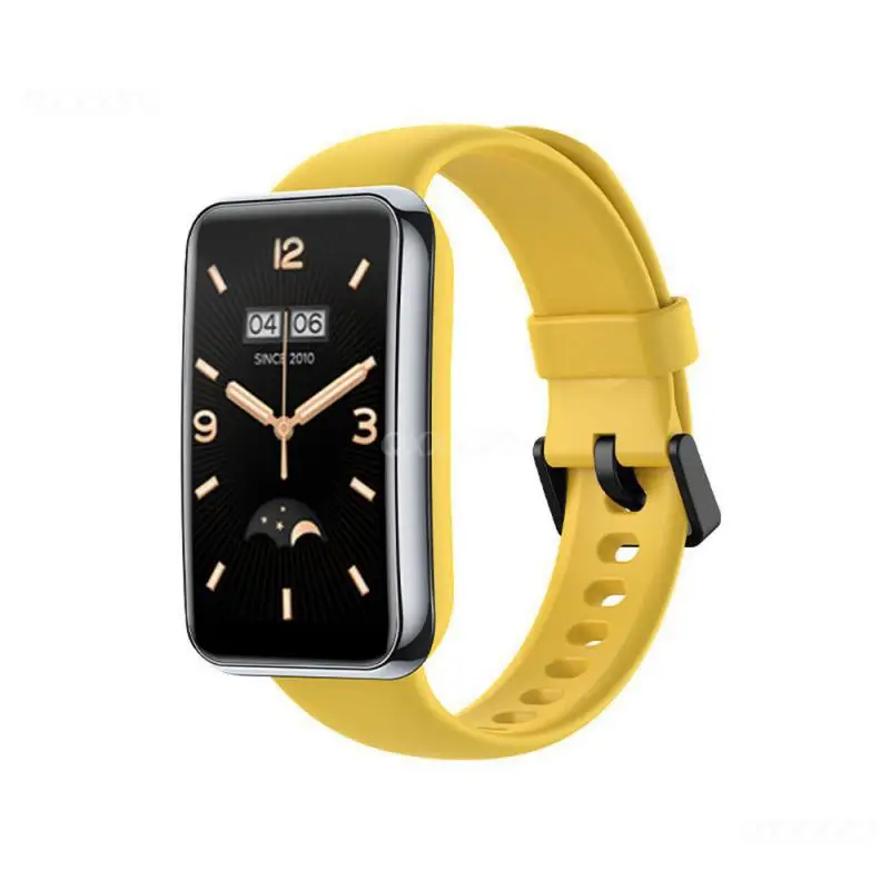 Materiál Tpu Watchband Mäkkosť Zmena Náramky Pre Mi Kapela 7pro Smart Hodinky Remienok Vysoko Kvalitné Silikónové Popruh Silné