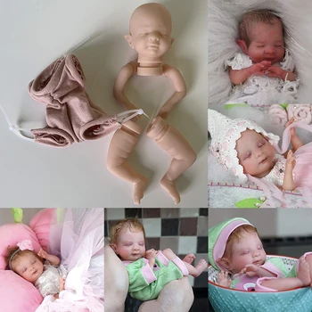 8 cm Wynter Mini Kit Reborn Bábiky auta Víla Šikovné Baby Doll Častí Tela Čerstvé Farba