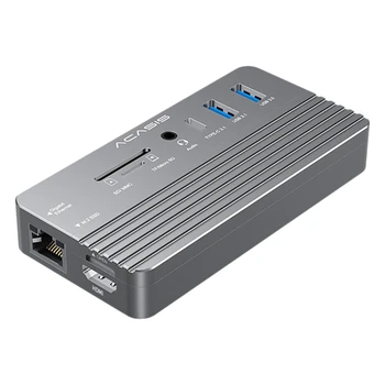 ACASIS Typ C HUB 10 V 1 Dokovacie Stanice Na M. 2 NVME A SATA NGFF SSD S Kompatibilný s HDMI Podpora 8TB Pre systém Windows/MAC/IPAD