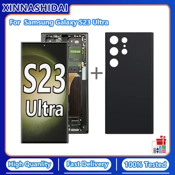 AMOLED Pre Samsung S23 Ultra Dotykový LCD Displej Digitalizátorom. Pre Samsung Galaxy S23 Ultra 5G S918 S918B Displeja doprava Zadarmo
