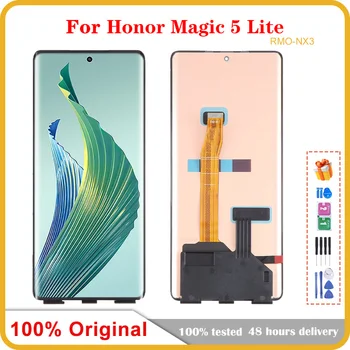 AMOLED Pôvodný Pre Huawei Honor Magic5 Lite RMO-NX3 LCD Magic 5 Lite Displej Dotykový Displej Nahradenie Digitalizátorom. Montáž