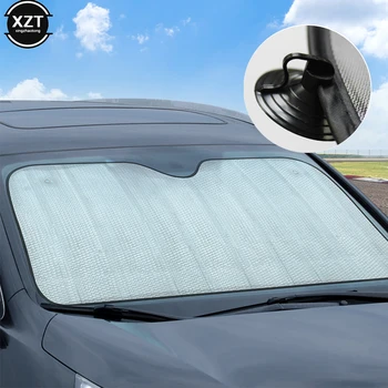 Auto Predné Okno, Protislnečnú Ochranu proti UV žiareniu Zdvíhateľnej Tieni Slnka, Chránič na prednom skle Clonu Kryt Auto Opony Slnečník Príslušenstvo