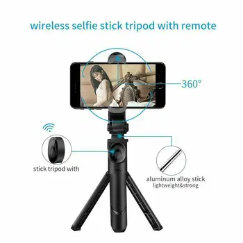 Bezdrôtové Diaľkové Ovládanie, Kompatibilné S Bluetooth Selfie Stick S Mini Statív A Zrkadlo, Univerzálne Modely