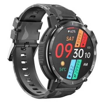 Bežné Elektronické Hodinky 400*400 1.6 Palca Displej 400mAh Fitness Tracker Digitálne Náramkové hodinky Digitálne Hodinky Krok Počítanie