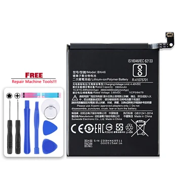 BN46 Batérie Pre Xiao Redmi Poznámka 6 8 8T Redmi 7 Note6 Note8 Mobilný Telefón Bateria 4000mAh Vysoká Kapacita Lítium-Polymérová