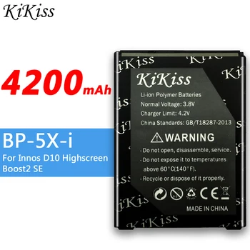 BP-5X-som Batérie 4200mAh pre Highscreen Boost 2 II SE innos D10 D10C D10F D10CF (3000mAh Ver.) Mobilný Telefón BP5Xi kontakty batérie ACCU